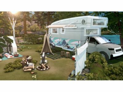 Simsphony – Super Realistic Camper Sims 4 CC