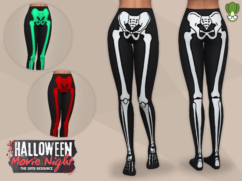 Skeleton Leggings for Sims 4 Sims 4 CC