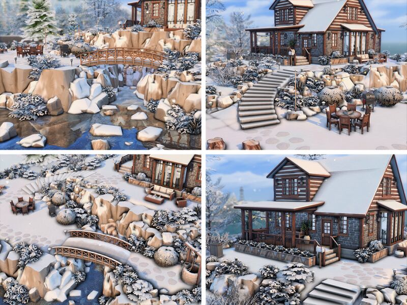 sims 4 cc snowmist lodge no cc by xogerardine 4