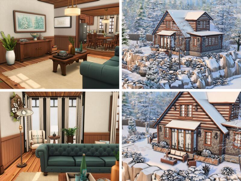 sims 4 cc snowmist lodge no cc by xogerardine 5