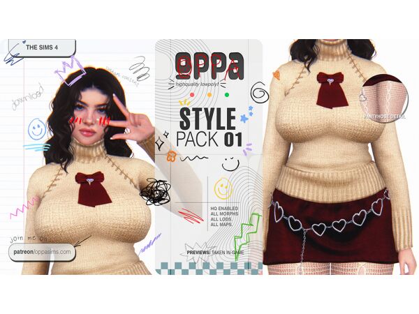 Stylish Accessories Pack for Sims Sims 4 CC