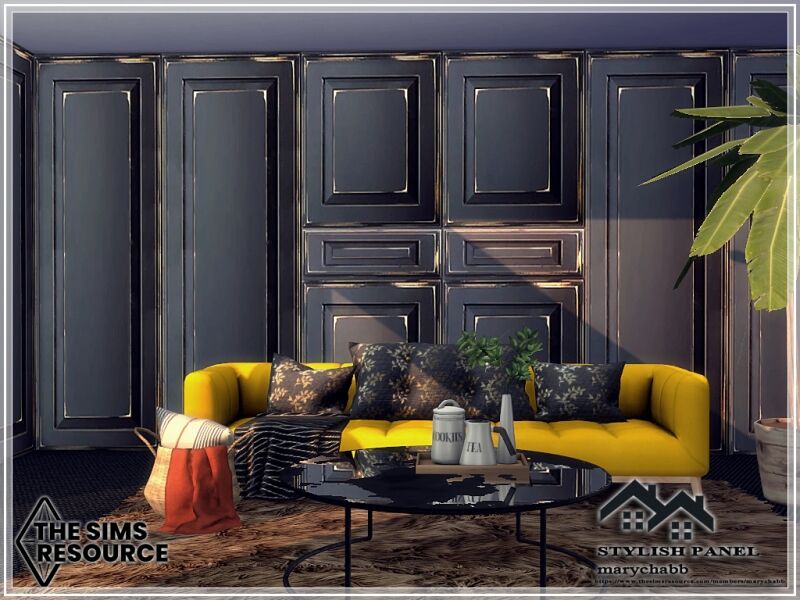 sims 4 cc stylish panel panels 6