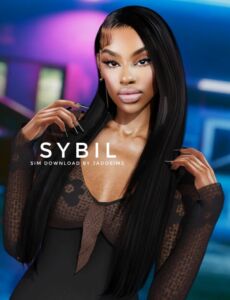 Download Sybil ♡ Sim Now for Free! Sims 4 CC