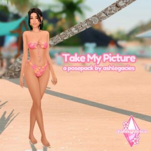 Take MY Picture Posepack Sims 4 CC