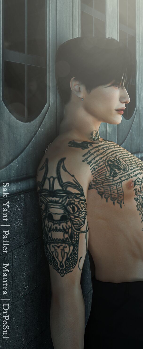 sims 4 cc tattoo collection sak yant pallet mantra by po sul 3