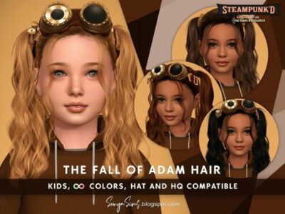 The Fall Of Adam Kids Sims 4 CC