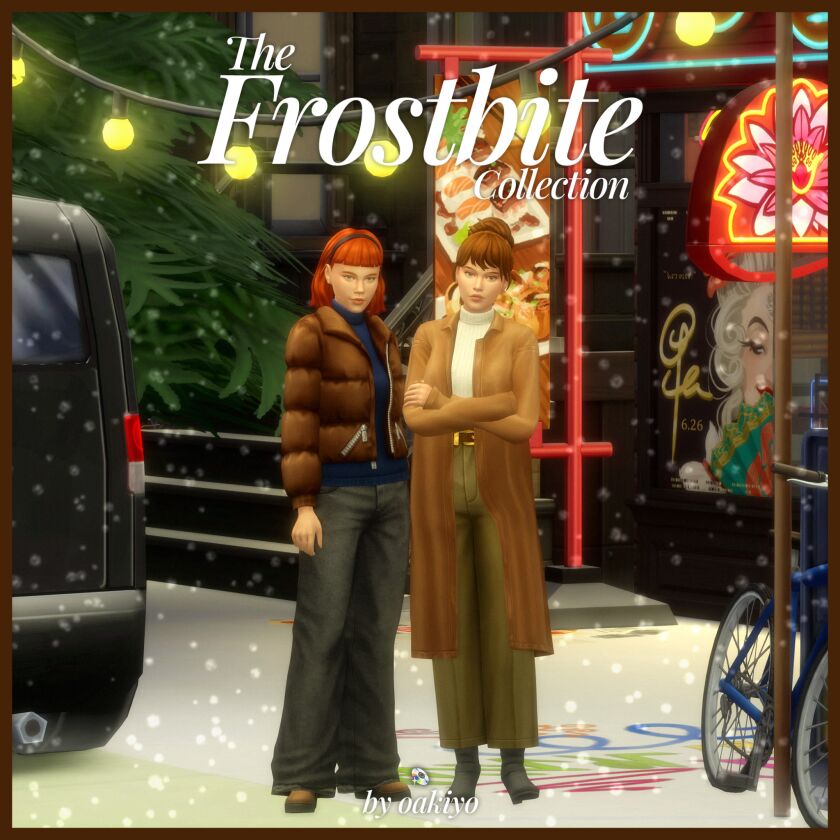 Stay Cozy with The Frostbite Collection Sims 4 CC