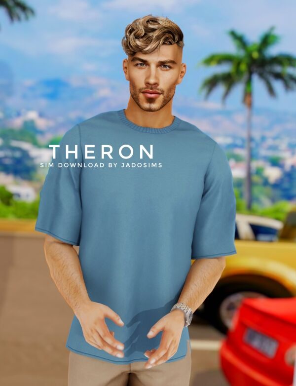 Theron ♡ – Free SIM Download! Sims 4 CC