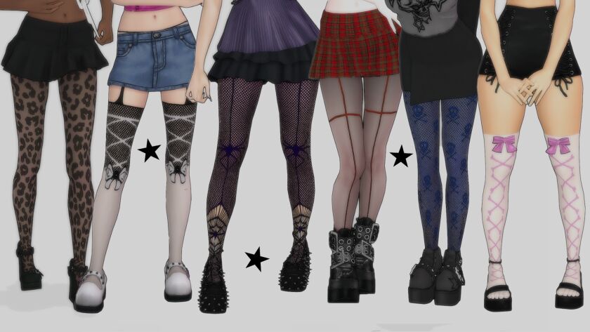 sims 4 cc tights set pt 2 3