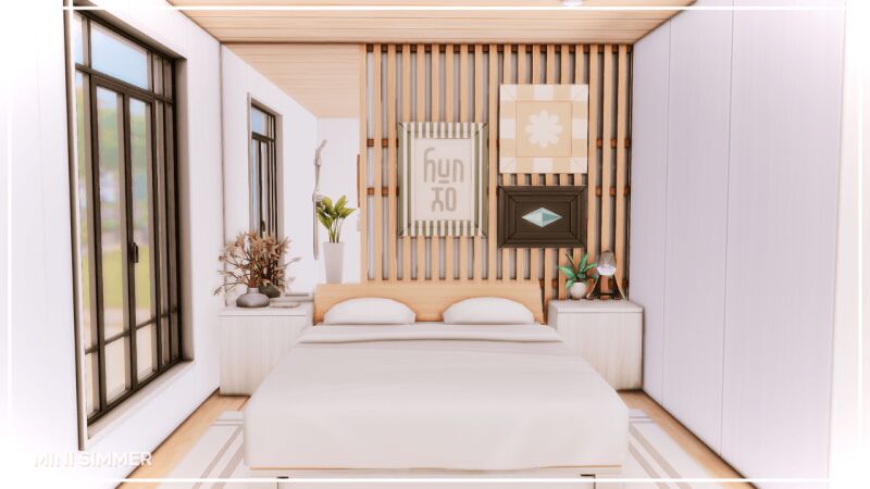 sims 4 cc tiny japanese apartment no cc by mini simmer 4