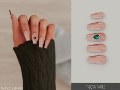 Tricia Nails Sims 4 CC