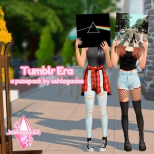 Tumblr Era Posepack Sims 4 CC