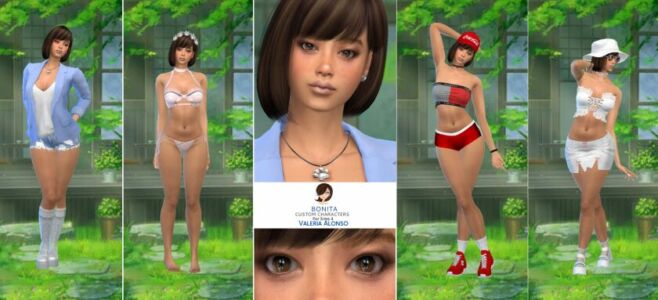 Create Your Sim: Valeria Alonso Sims 4 CC