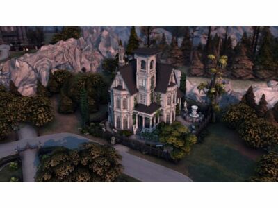 Vampires Haunted Home by Simsphony Sims 4 CC