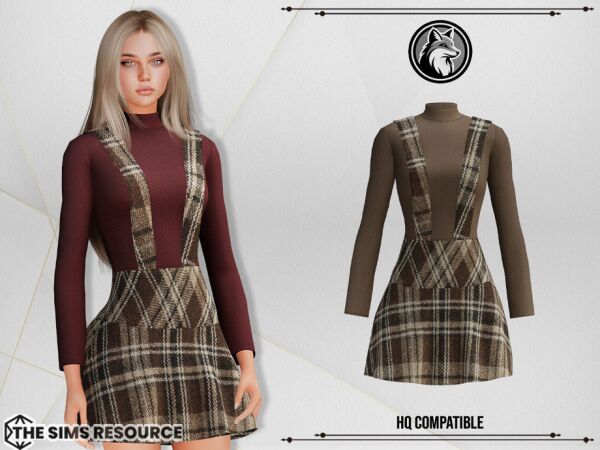 Stunning Vanessa Dress by Forlima Sims 4 CC