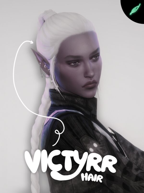 Victyrr~ Hair! By Thatonegreenleaf Sims 4 CC