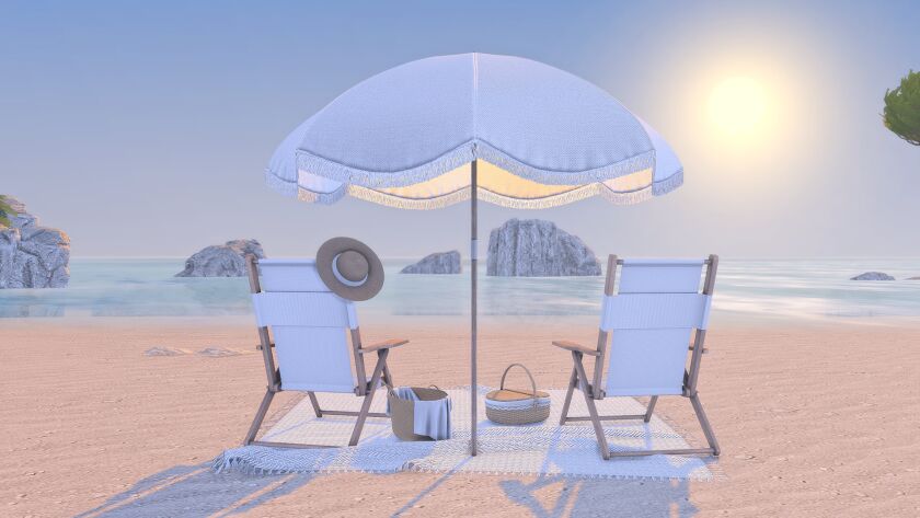 Vintage Summer Vibes: Sunset Beach Sims 4 CC