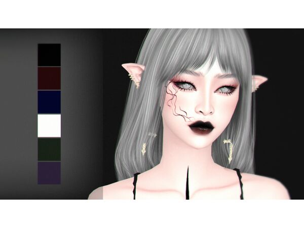 Vision Tattoo: Unique Body Art Sims 4 CC