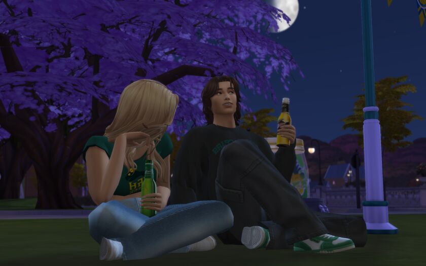 sims 4 cc when youre with the right person everyone else 2