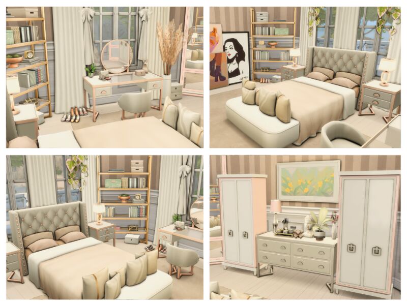 sims 4 cc white mirage home 3