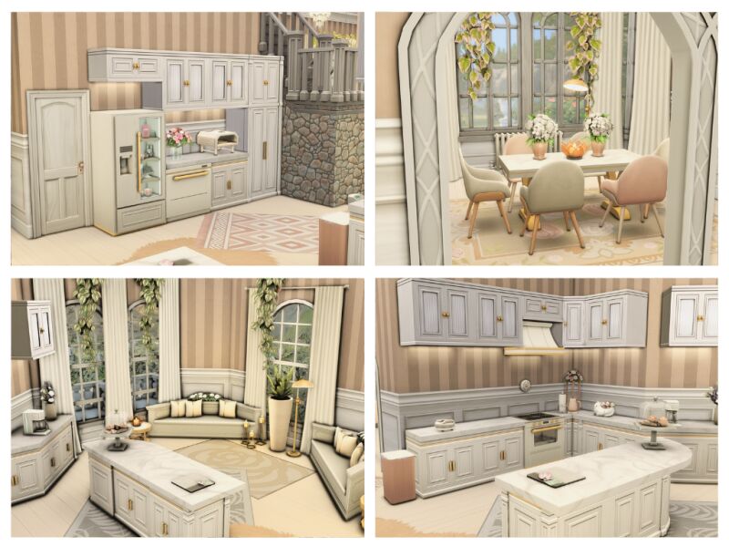 sims 4 cc white mirage home 5