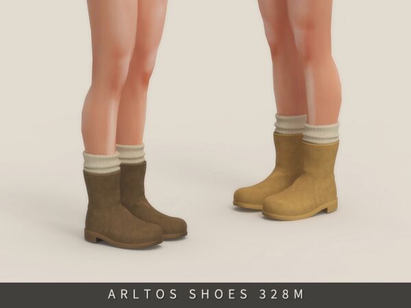 Stylish Winter Boots for Men Sims 4 CC