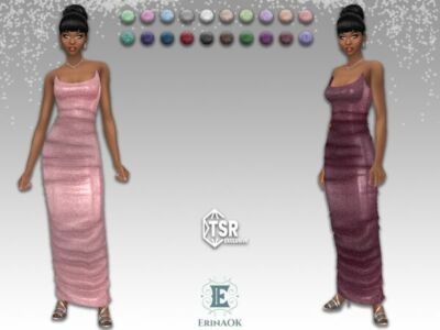 Elegant Women’s Gown 123124 by Erinaok Sims 4 CC