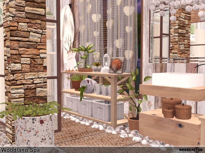 sims 4 cc woodland spa 3