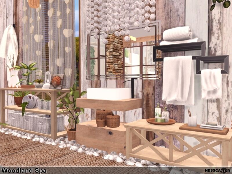 sims 4 cc woodland spa 6