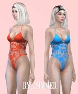 Xaviera Set Sims 4 CC