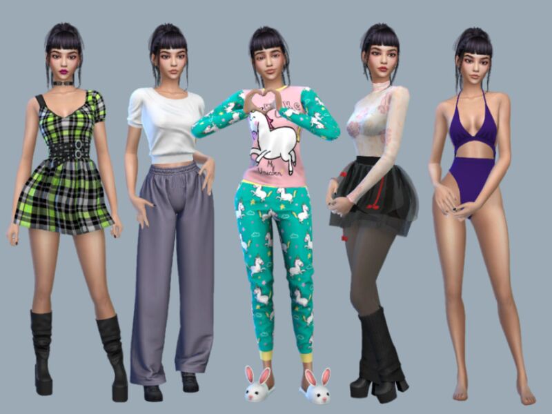 sims 4 cc yeon ye seo by starafanka 2