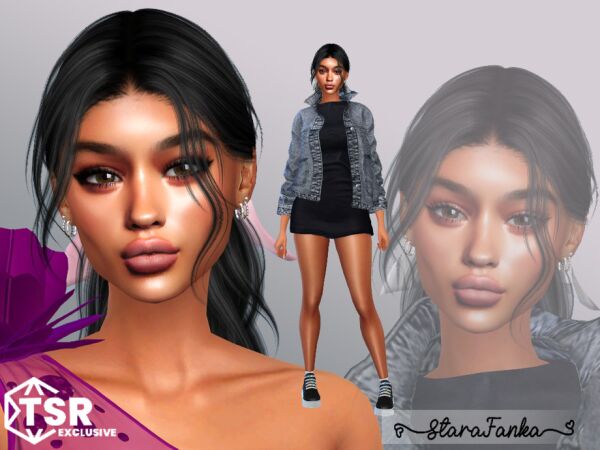 Yvonne Duncan By Starafanka Sims 4 CC