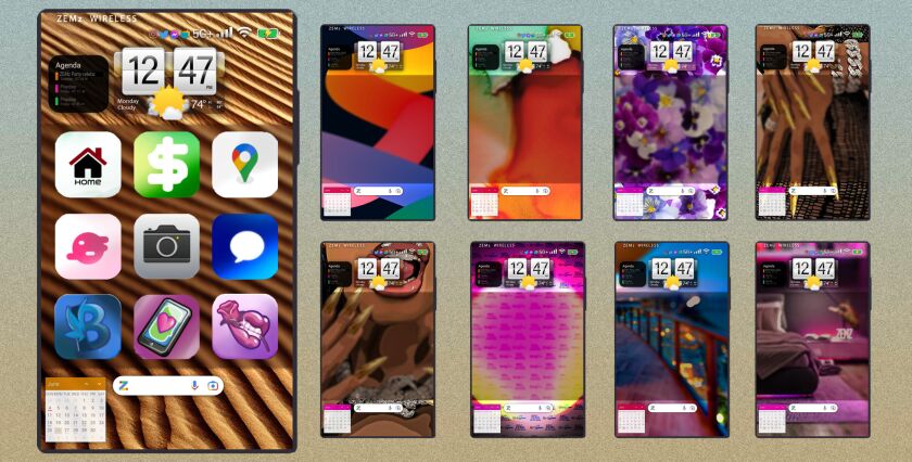 sims 4 cc zemz phonebackground v2 3