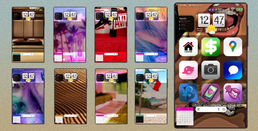 sims 4 cc zemz phonebackground v2 5