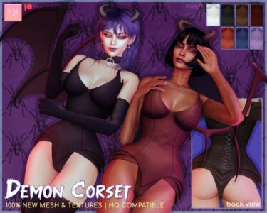 Demonic Seductress Sims Release Sims 4 CC