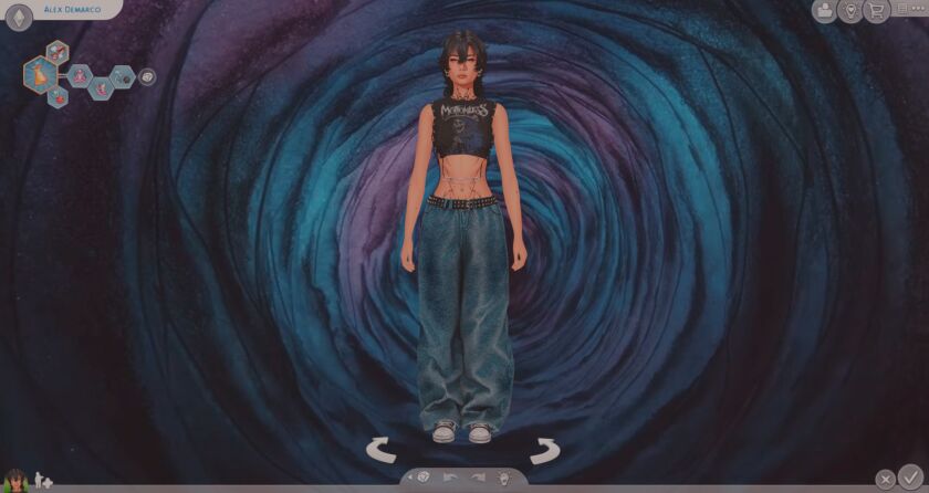 sims 4 cc 𖦹 coraline portal cas background 𖦹 hii i made a 2