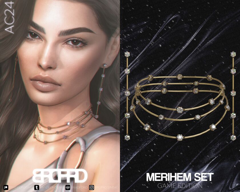 Merihem Set – Game Edition Sims 4 CC