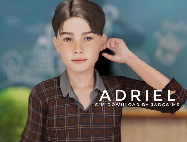 Download Adriel ♡ Sim Now! Sims 4 CC