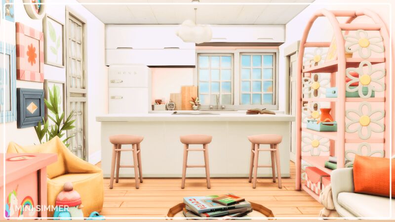 sims 4 cc amayah kitchen no cc by mini simmer 2