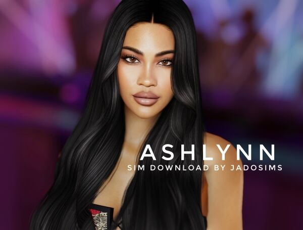 Ashlynn ♡ SIM Download Sims 4 CC