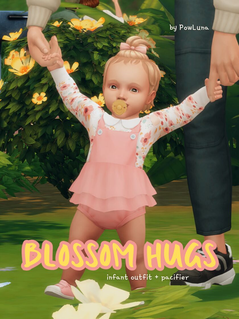 Blossom Hugs Sims 4 CC