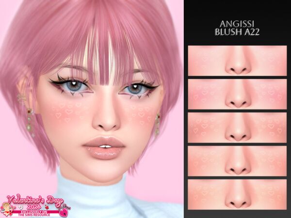 Discover Blush A22 by Angissi! Sims 4 CC