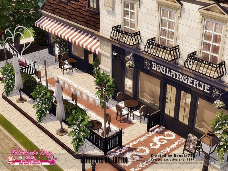 sims 4 cc cafetteria valentino by danuta720 2