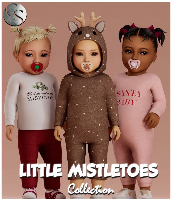 Camuflaje – Little Mistletoes Infant Collection Sims 4 CC