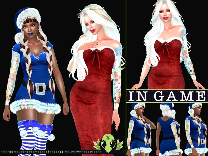 sims 4 cc candy lane tattoo tsr exclusive x1 colour x5 3