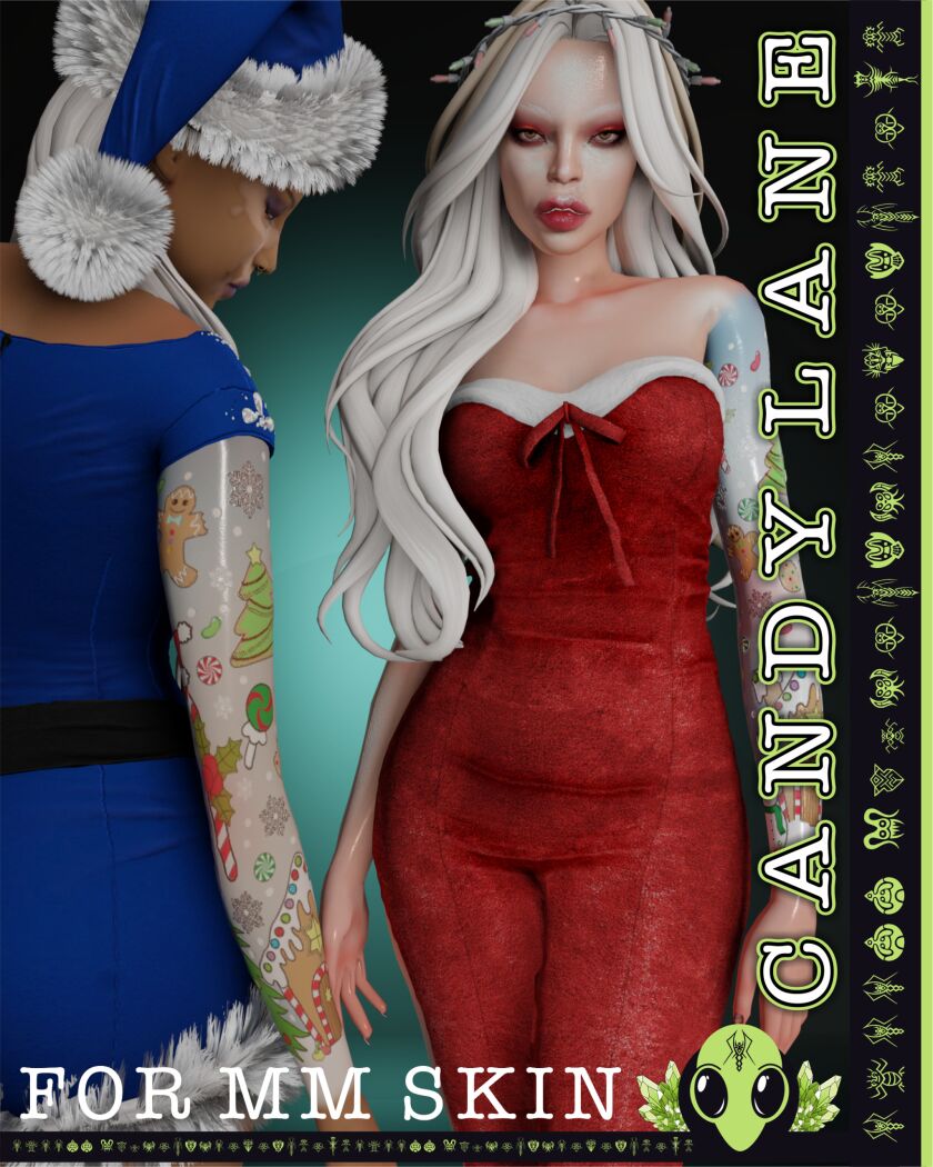 sims 4 cc candy lane tattoo tsr exclusive x1 colour x5 6