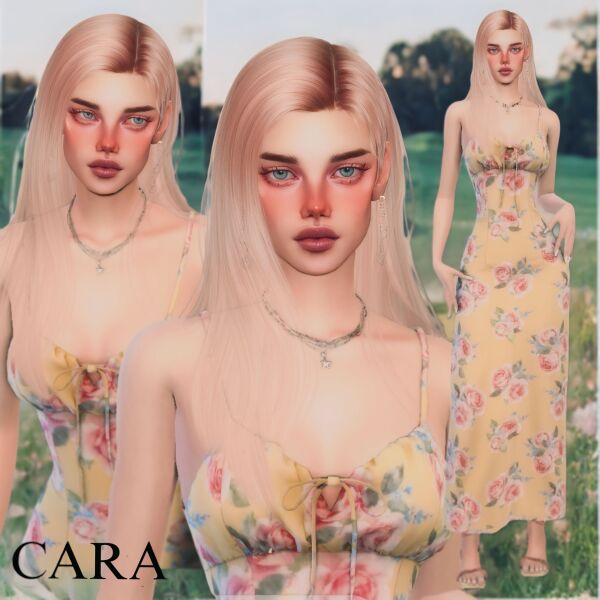 Cara by Peonysims Sims 4 CC