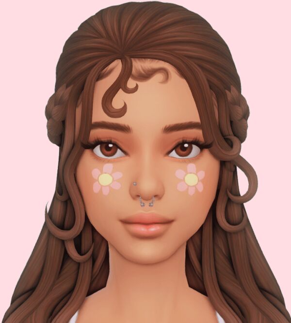 Adorable Face Stickers by Jellypaws Sims 4 CC