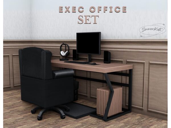 sims 4 cc desk clutter goals set 5