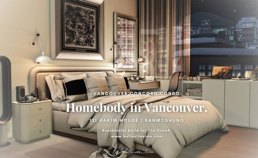 Cozy Vancouver Condo Download Sims 4 CC